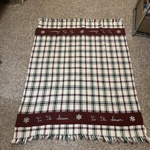 christmas throw blanket